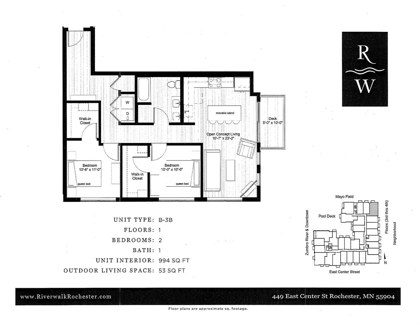 Rochester Apartment: 449 E Center Street