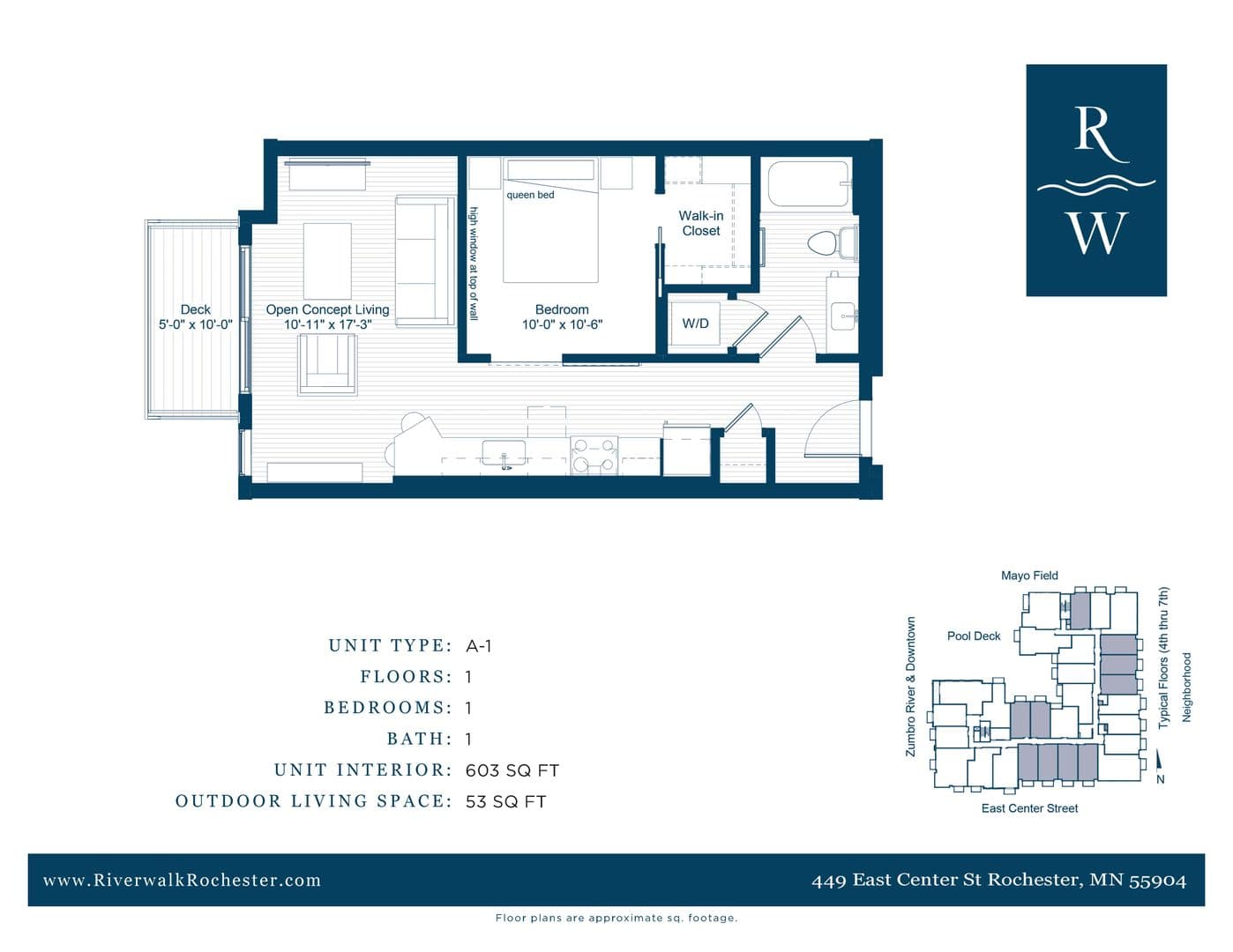 Rochester Apartment: 449 E Center Street