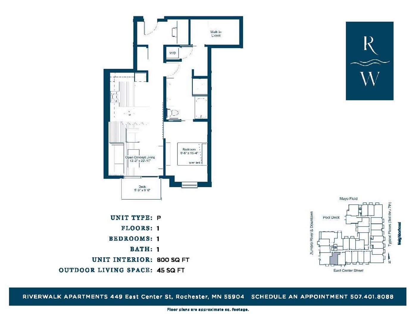 Rochester Apartment: 449 E Center Street