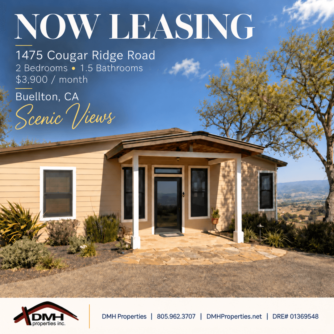 Buellton House: 1475 Cougar Ridge Road