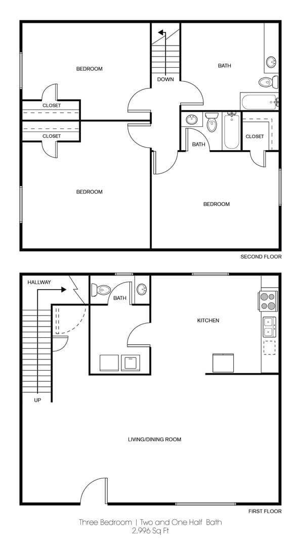 East Point Townhome: 3073 Washington Road