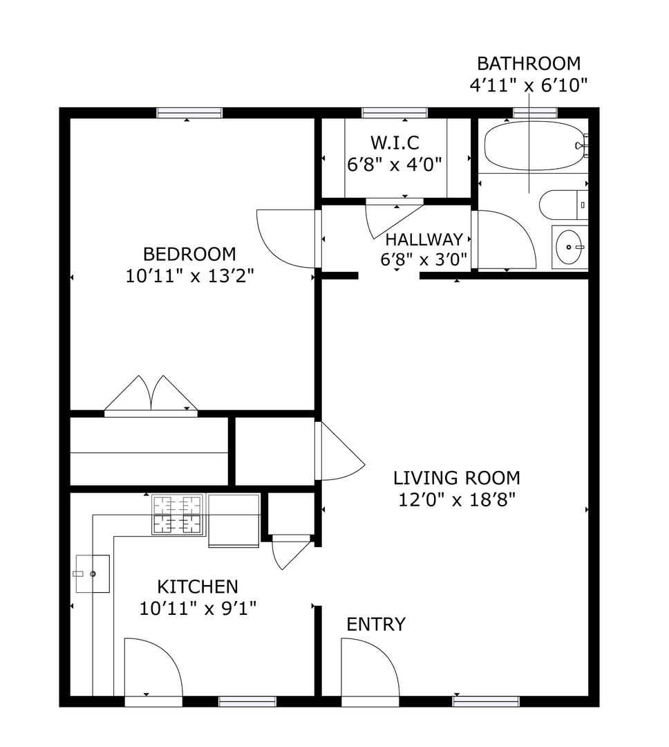 Forest Park Apartment: 1466 Rock Cut Road