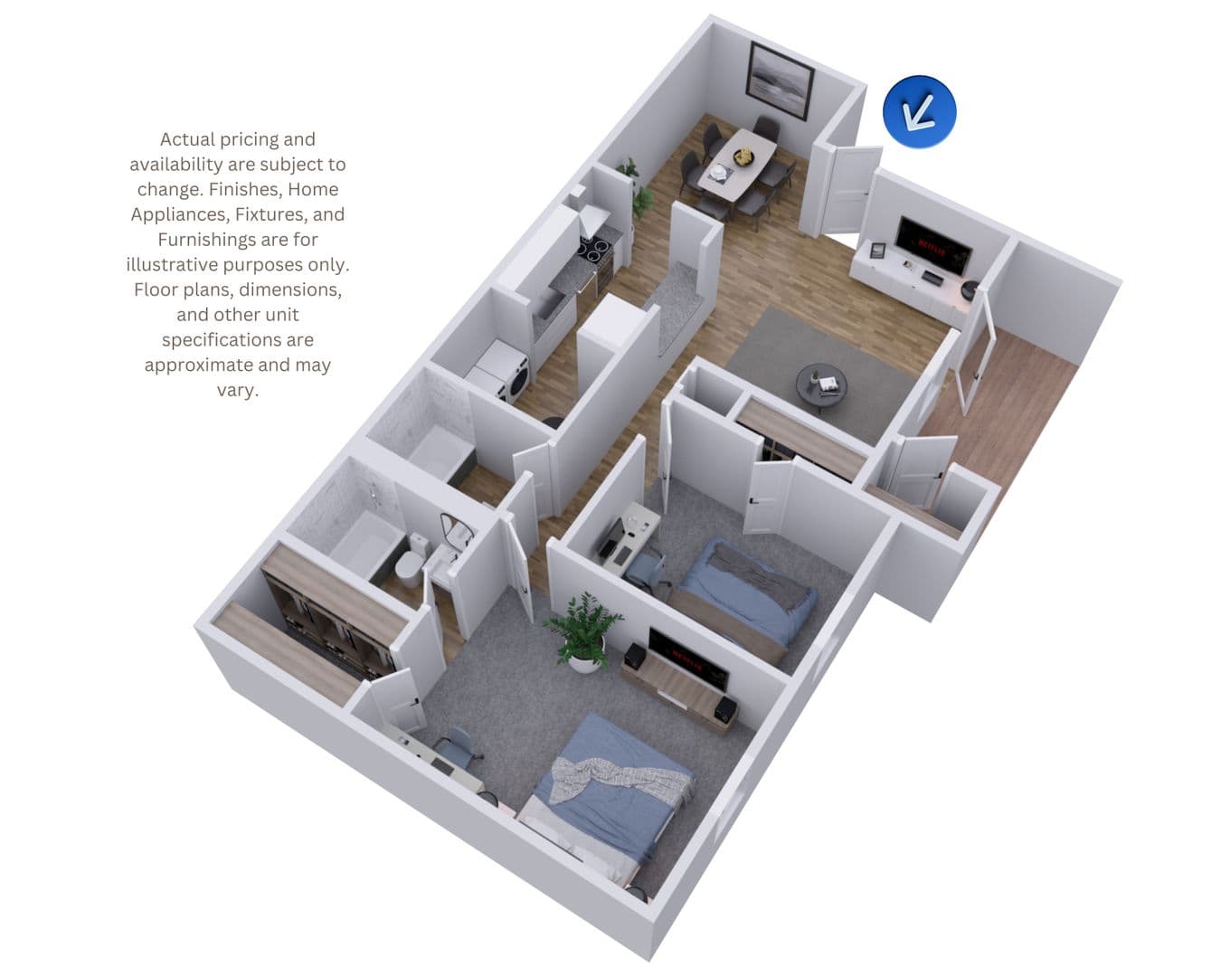 Atlanta Apartment: 2900 Landrum Drive
