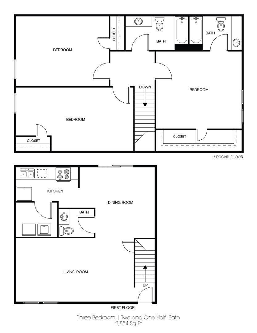 East Point Townhome: 3073 Washington Road
