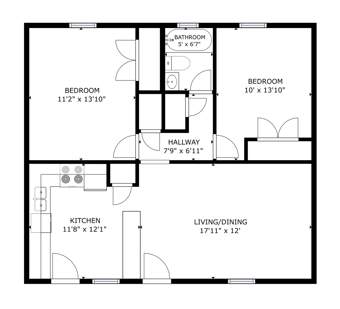 Forest Park Apartment: 1466 Rock Cut Road