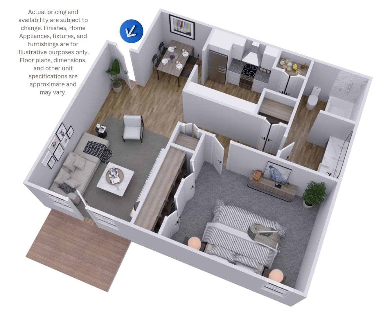 Atlanta Apartment: 1021 Harwell Rd NW