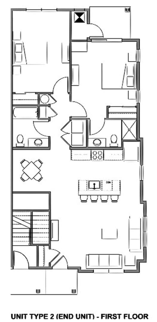 Parkesburg Apartment: 100 Wildflower Lane