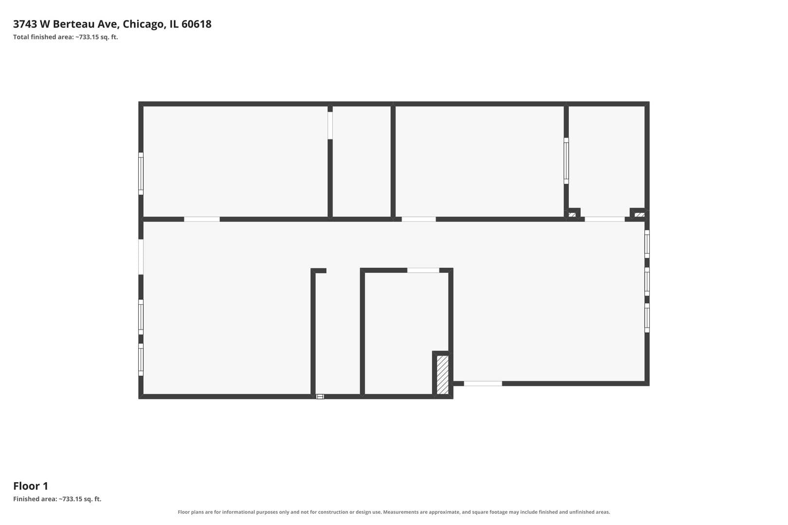 Chicago Apartment: 3733 - 3745 W Berteau Ave