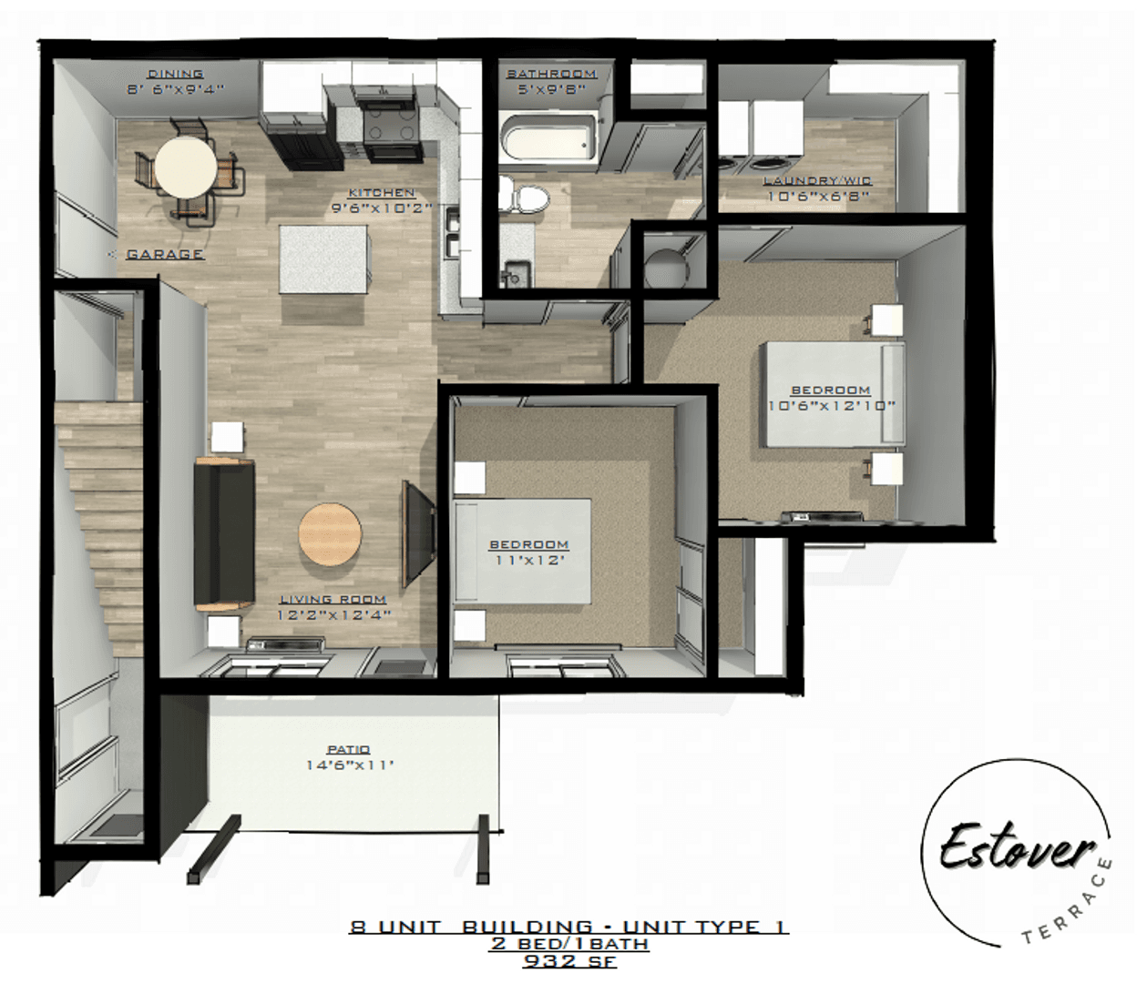 Menomonie Townhome: 2067 11th Ave E