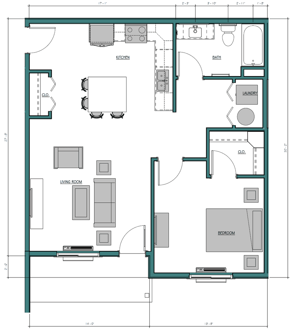 Chippewa Falls Apartment: 381 Chippewa Mall Dr.