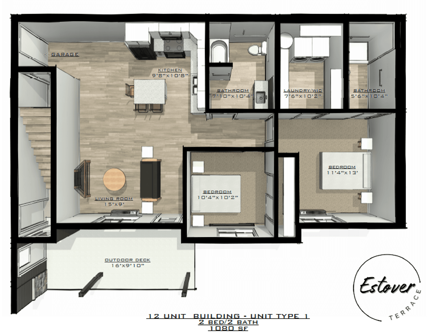 Menomonie Townhome: 1910 11th Ave E