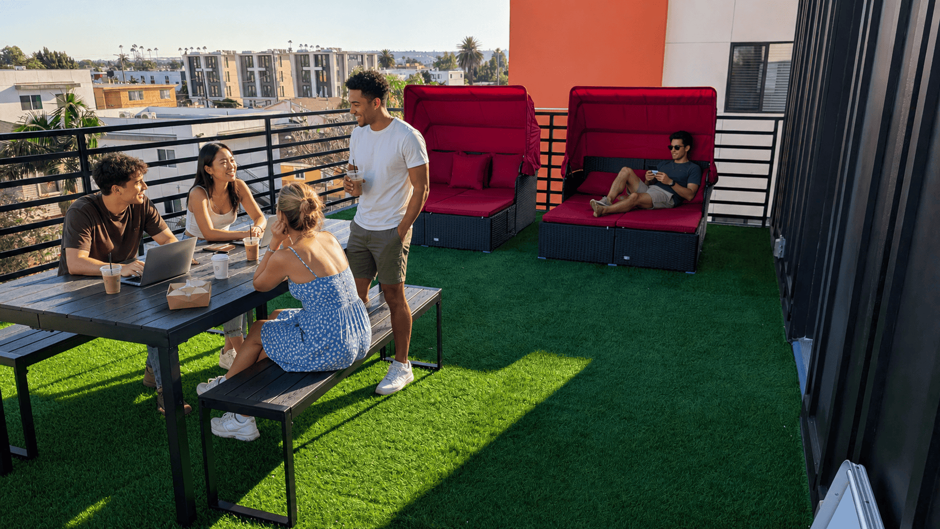 Los Angeles Townhome: 1359 W 35th Place