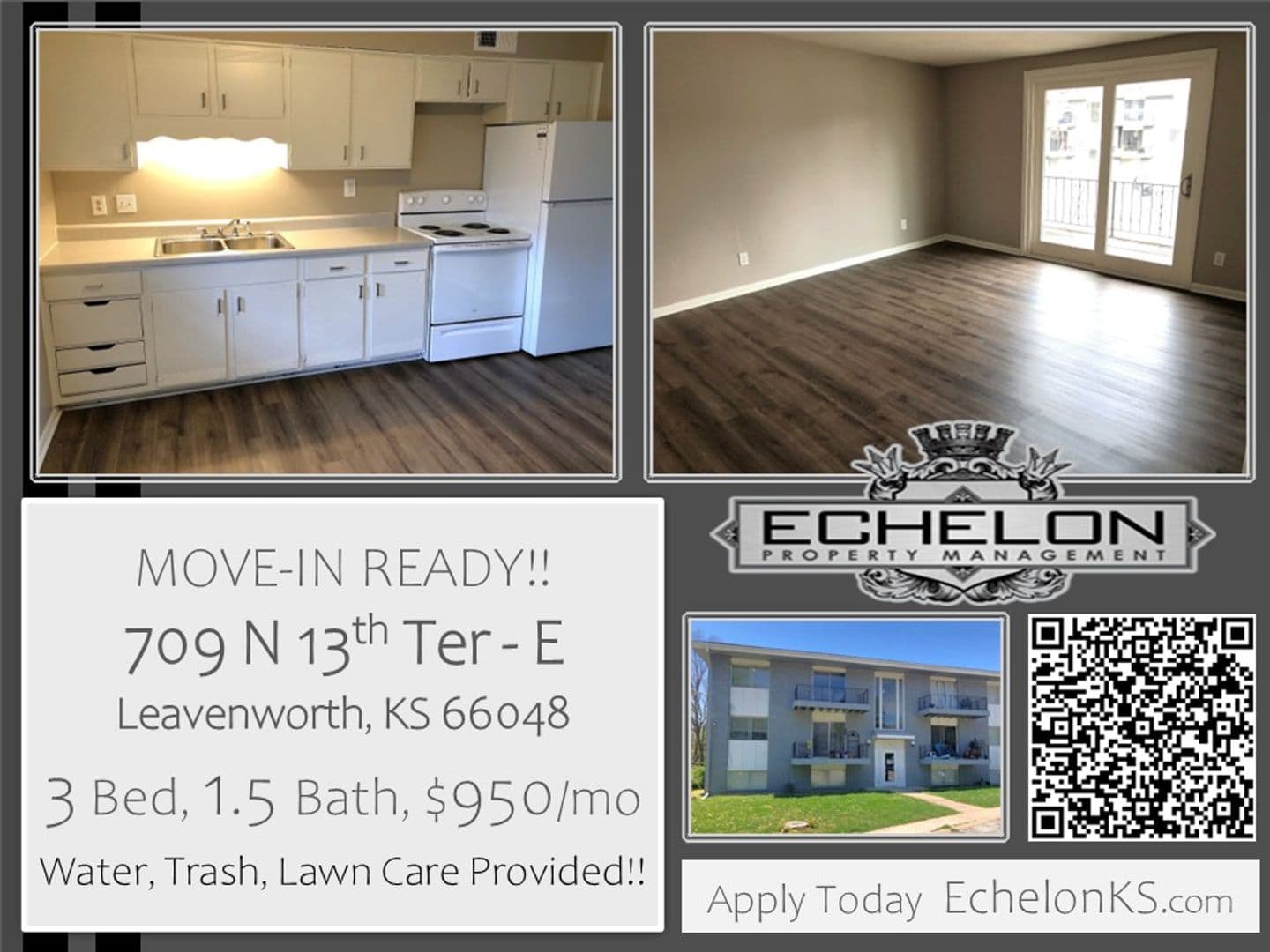 Leavenworth Apartment: 709 N. 13th Terrace