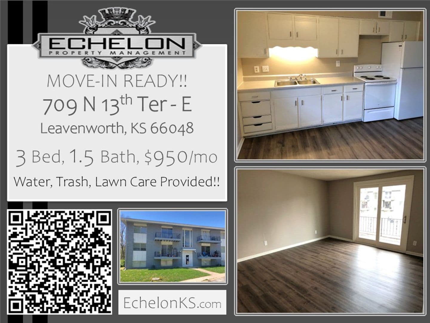 Leavenworth Apartment: 709 N. 13th Terrace