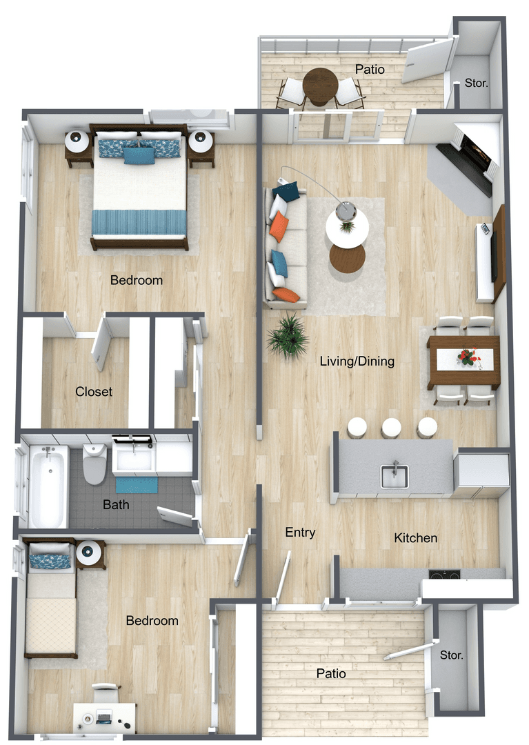 Stockton Apartment: 1540 Mosaic Way
