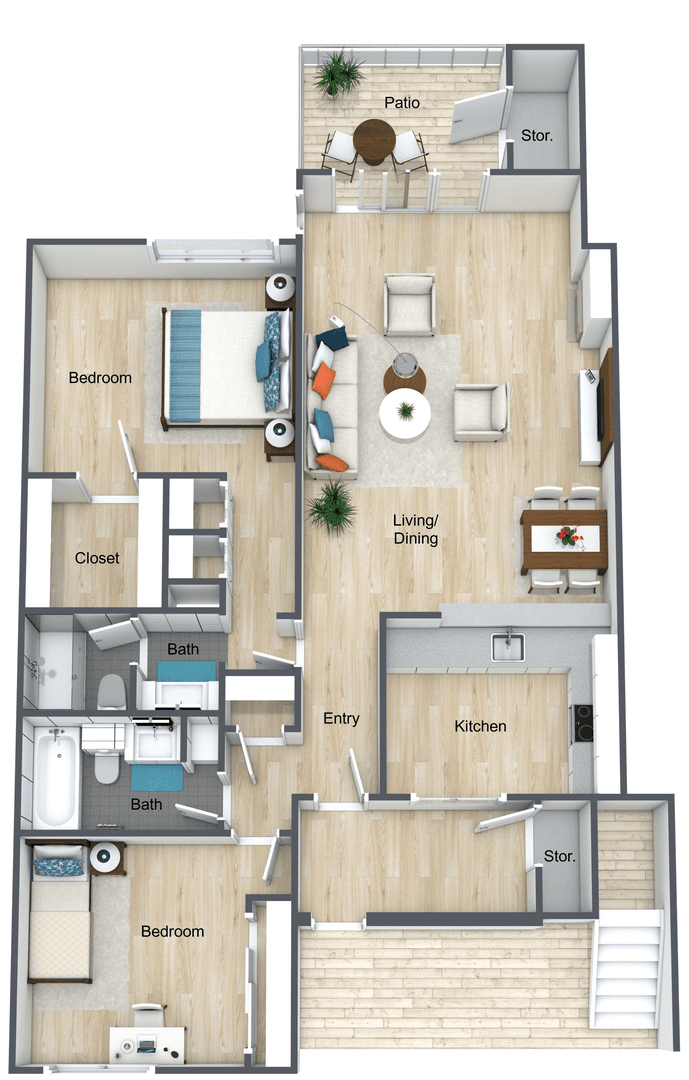 Stockton Apartment: 1540 Mosaic Way