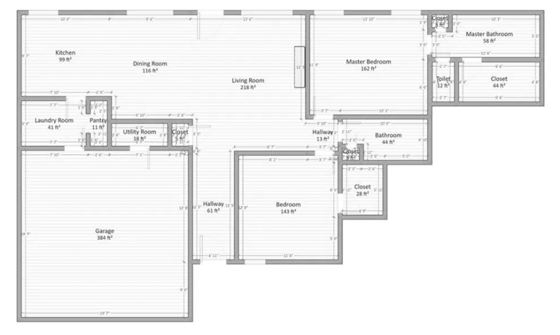 Fayetteville House: 1480 E Masonic Drive