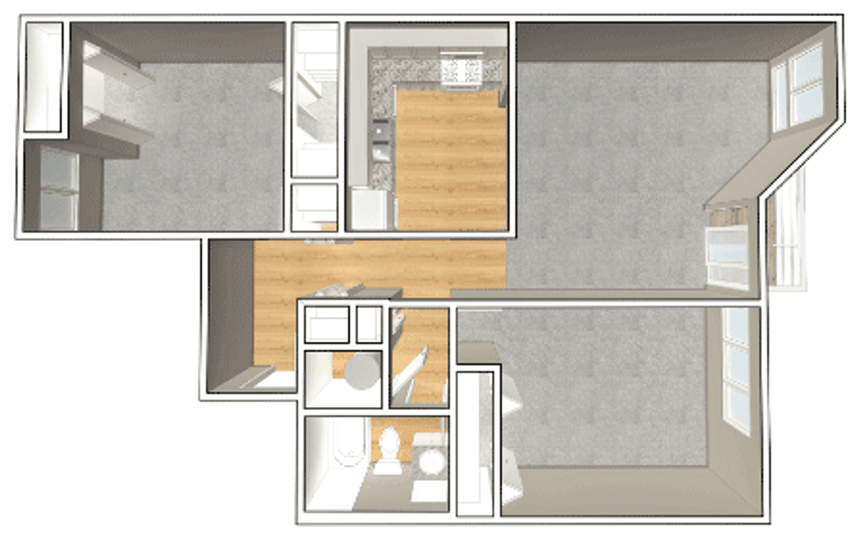 Omaha Apartment: 2563 Irving Court