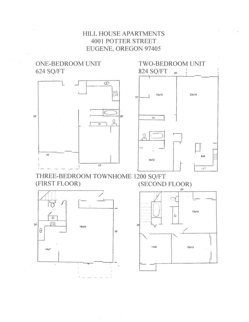 Eugene Apartment: 4001 Potter Street