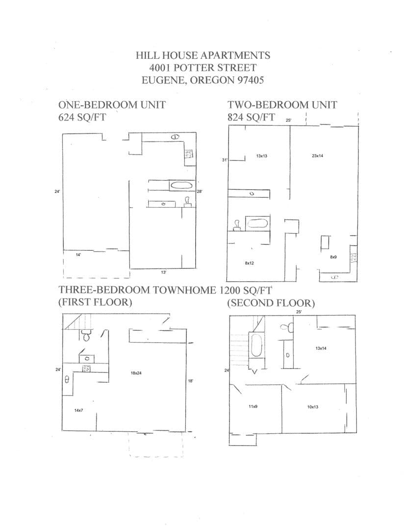 Eugene Apartment: 4001 Potter Street