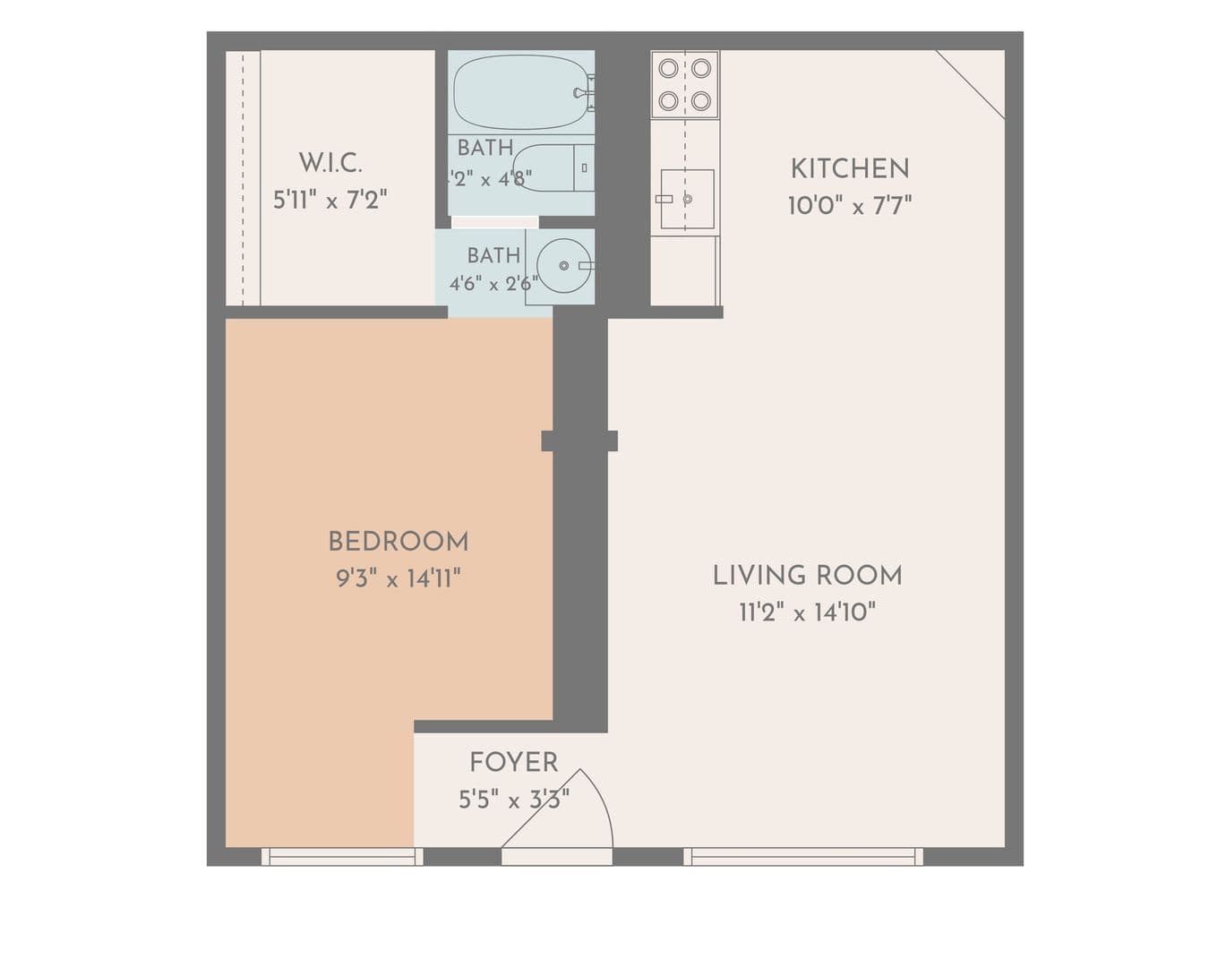 Fort Collins Apartment: 112 Rutgers Avenue