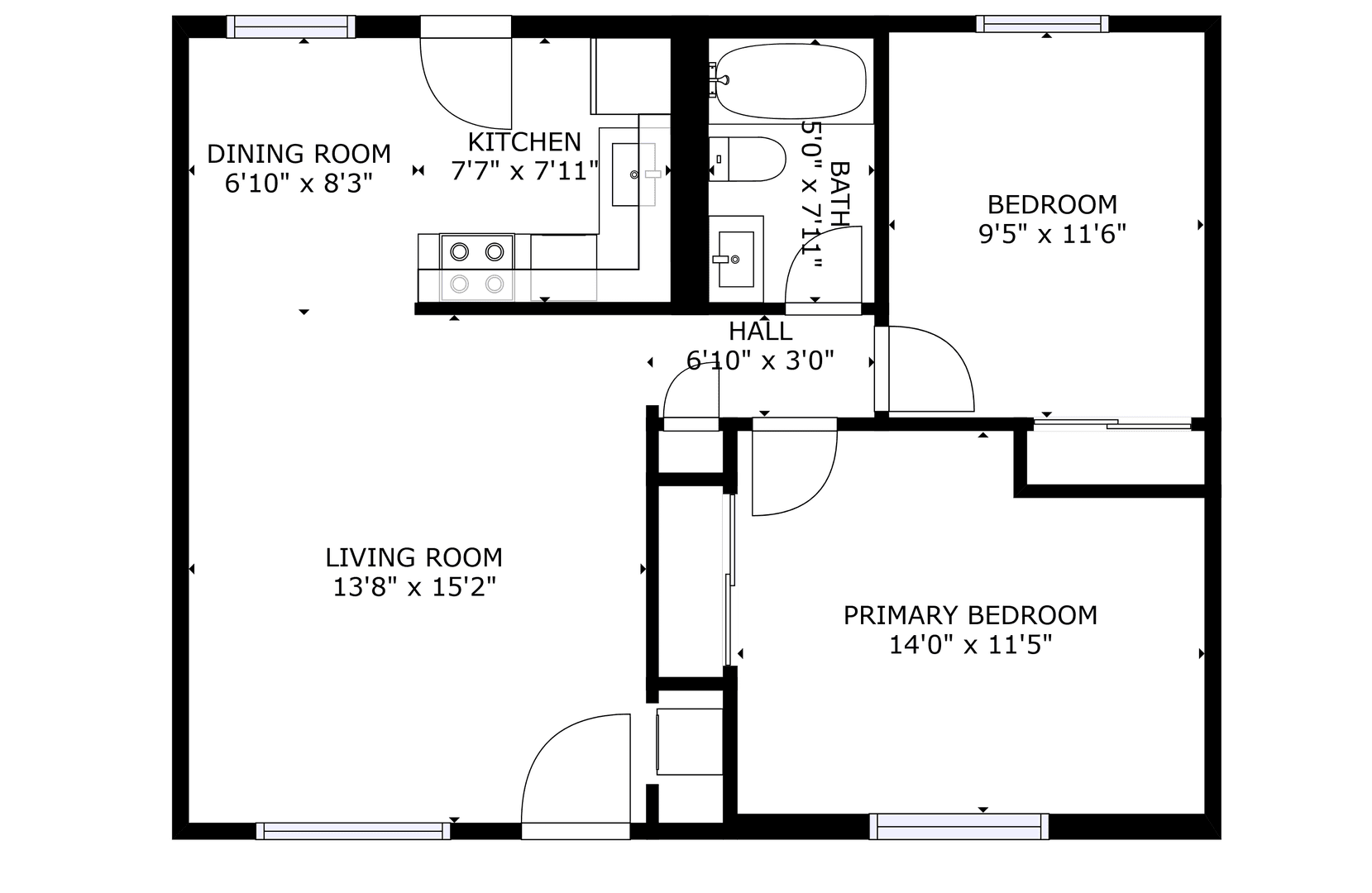 Hillsboro Apartment: 663-666 E Main St