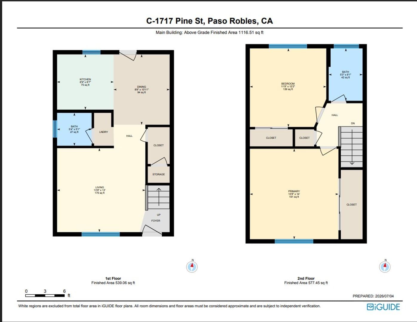 Paso Robles Apartment: 1717 Pine Street
