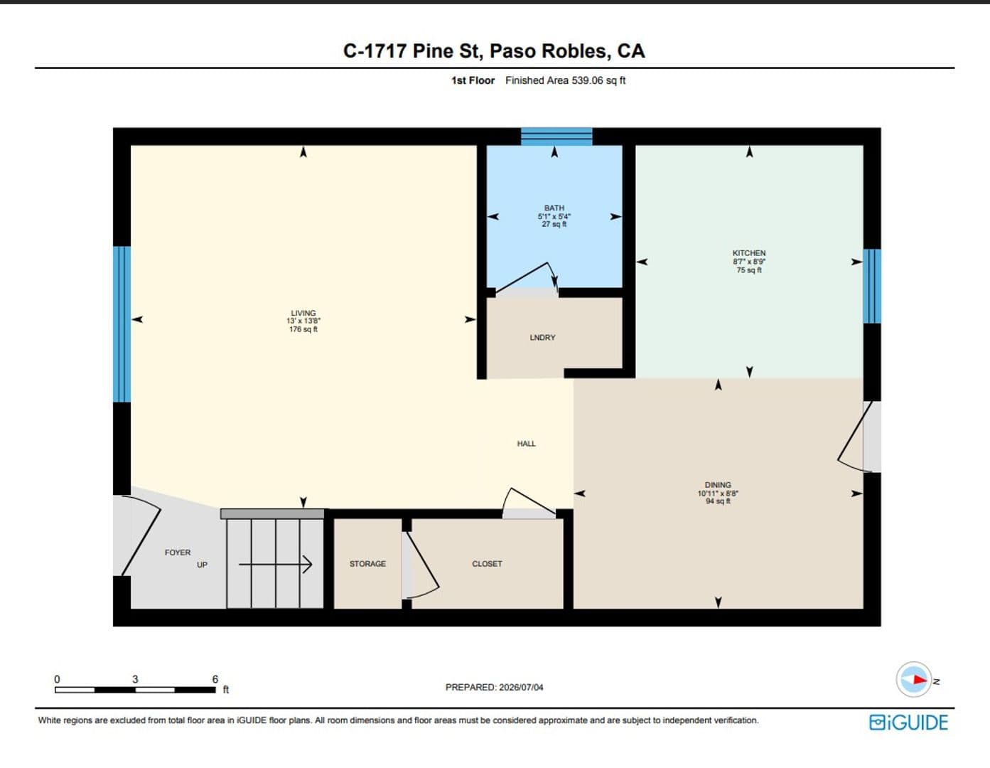 Paso Robles Apartment: 1717 Pine Street