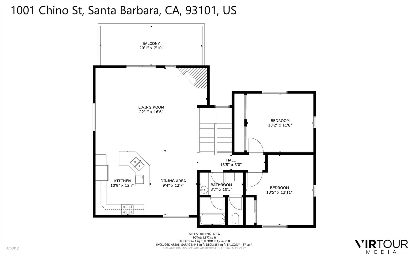 Santa Barbara Apartment: 1001-1009 Chino Street