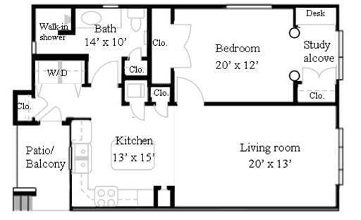 Lawrence Apartment: 1701 W. 4th Street Bldg. A-F