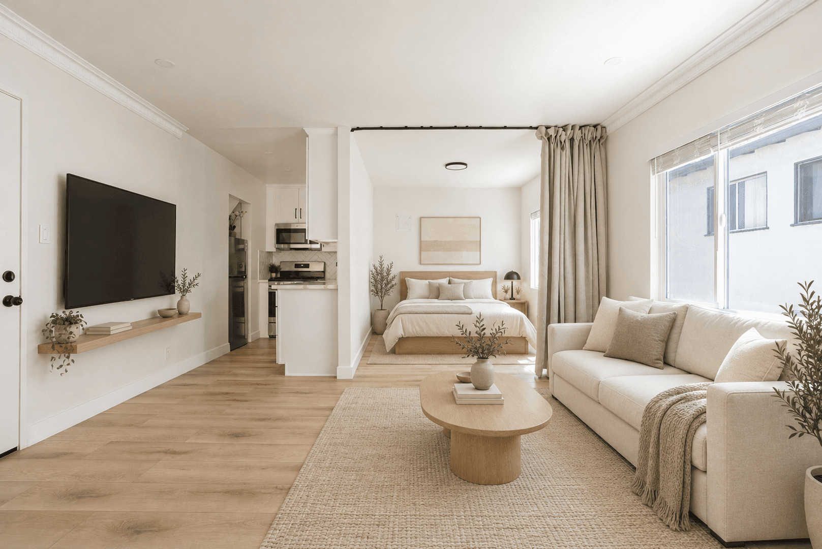 West Hollywood Apartment: 1211 N Detroit St