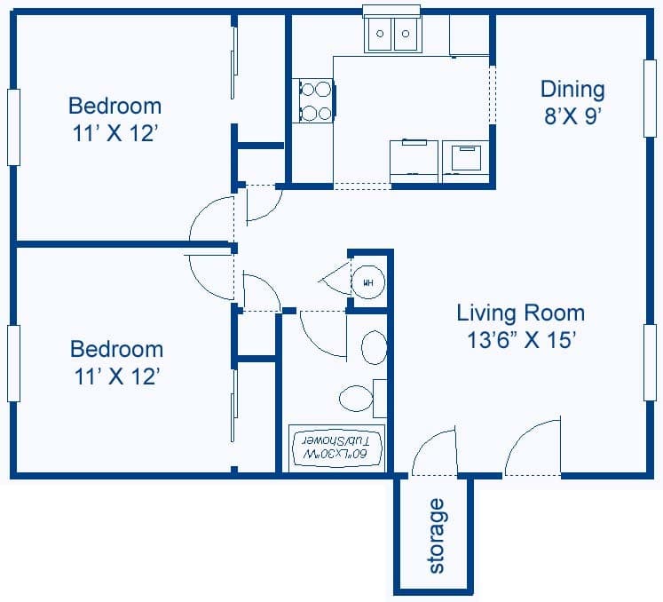 Fort Collins Apartment: 915/917 Camelot Court