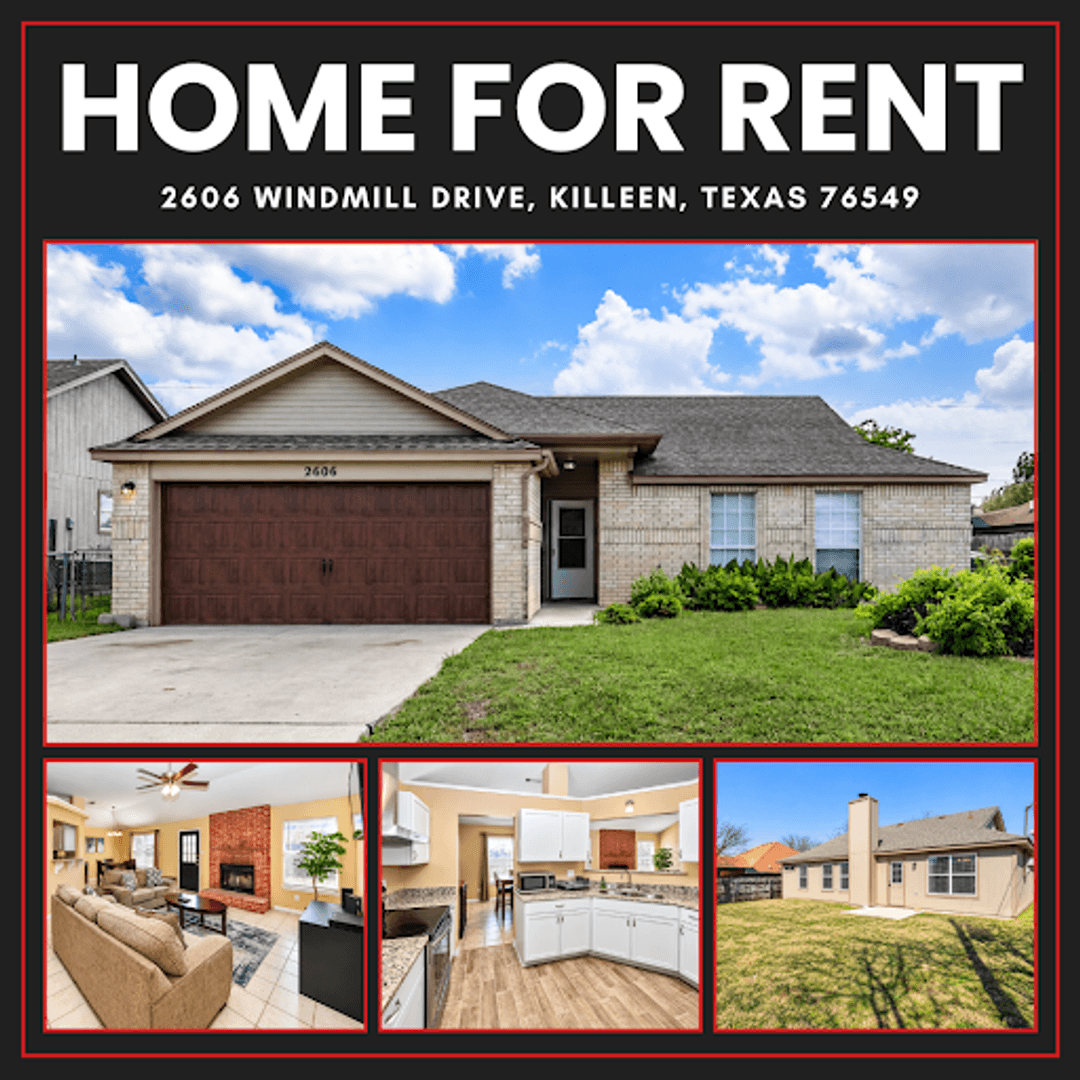 Killeen House: 2606 Windmill Dr