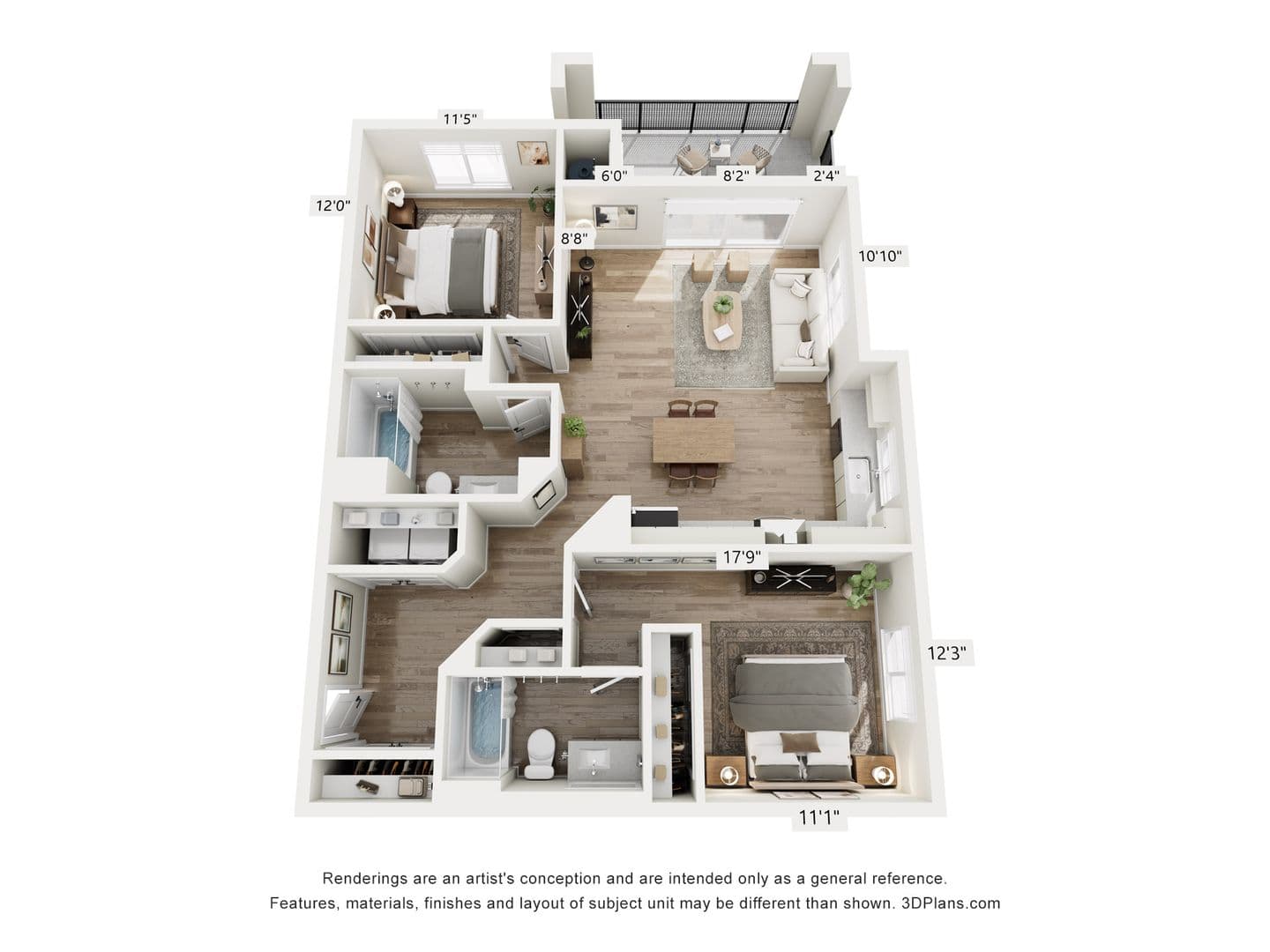 Bakersfield Apartment: 3510 Village Center Parkway