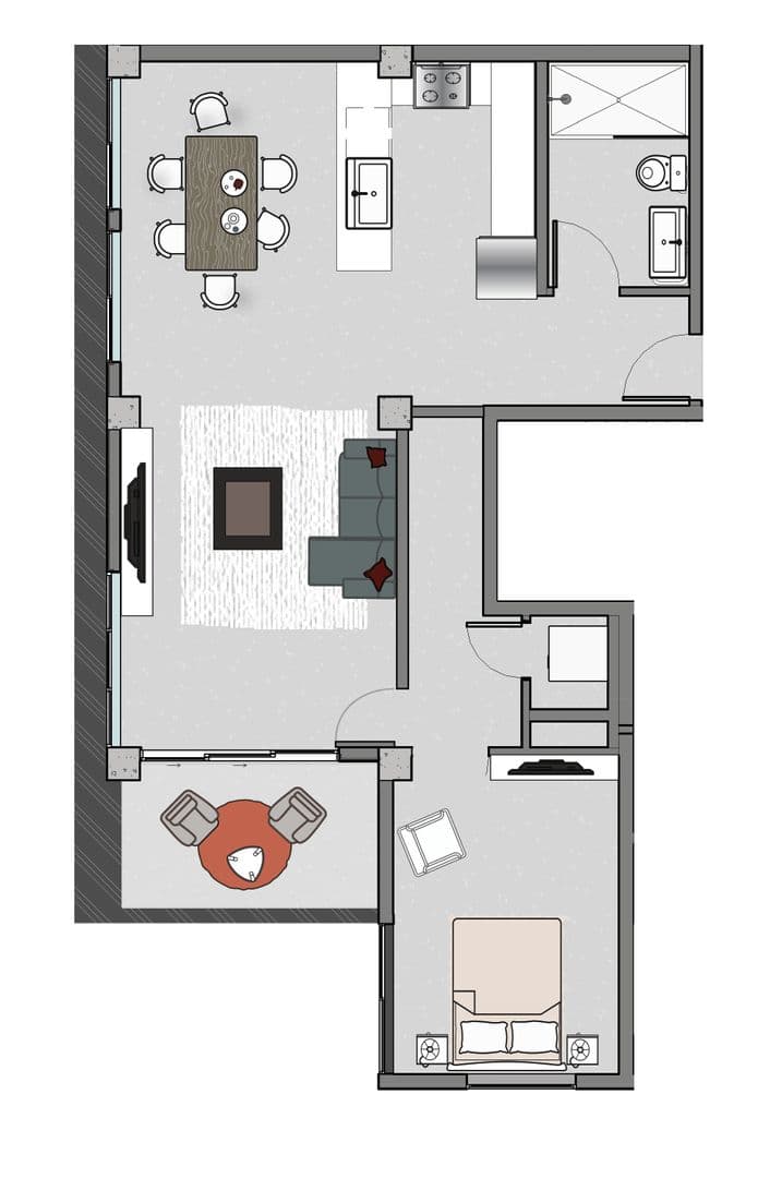 San Diego Apartment: 2120 Columbia St