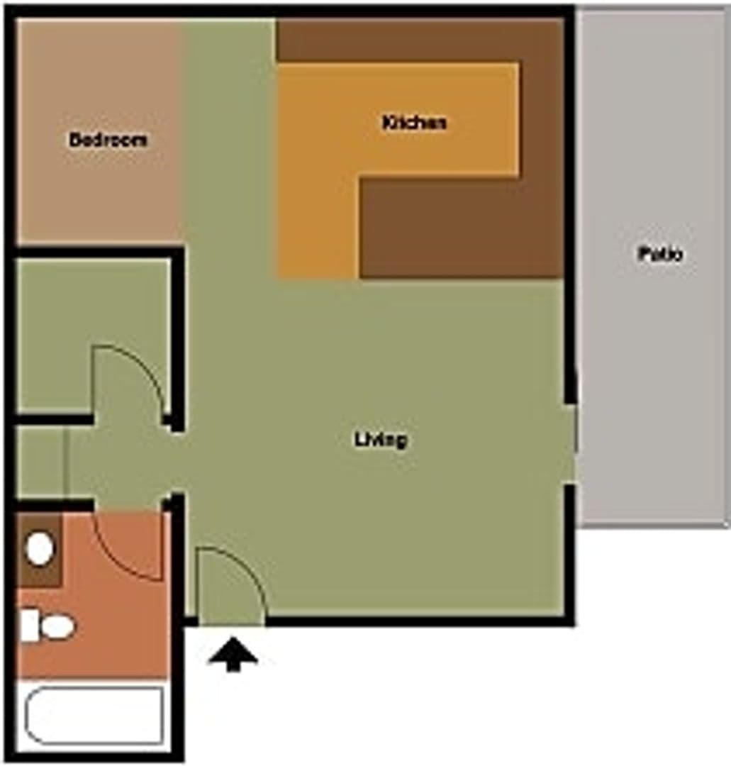 Vista Apartment: 1350 Calle Jules