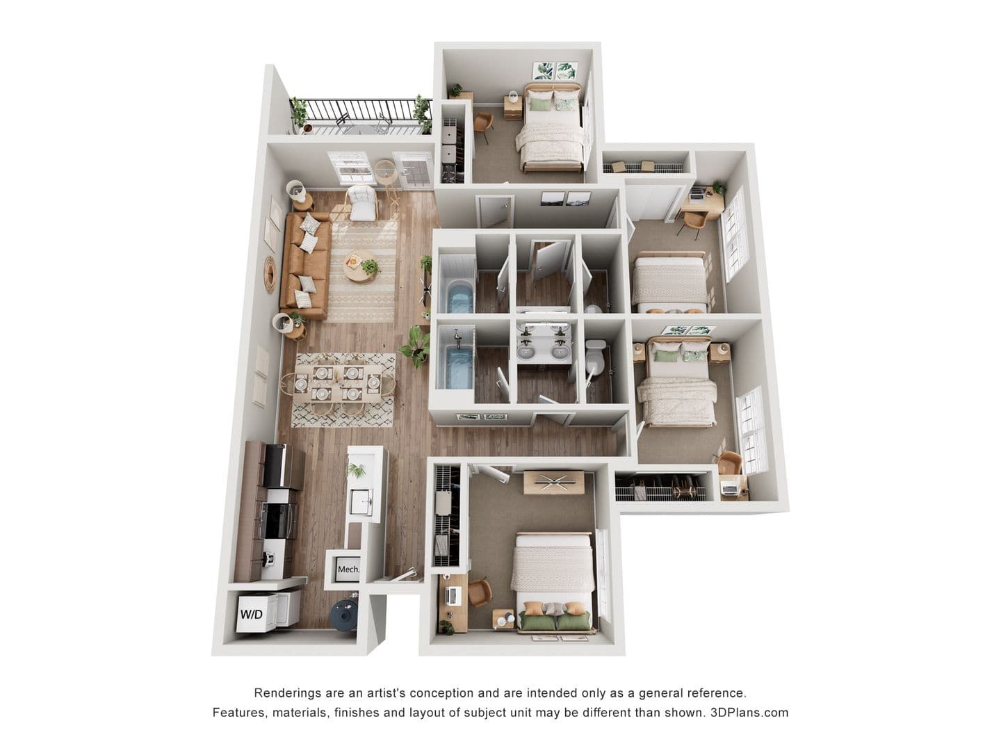 Savoy Apartment: 117 Sterling Ct
