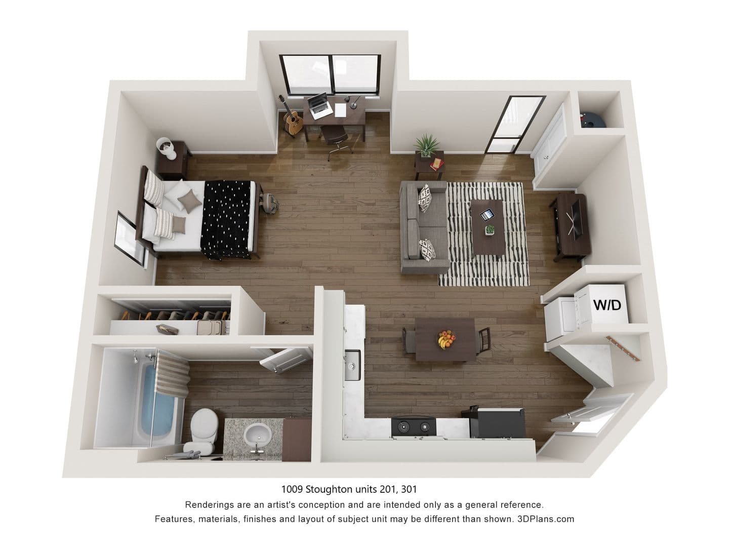 Urbana Apartment: 1009 W Stoughton