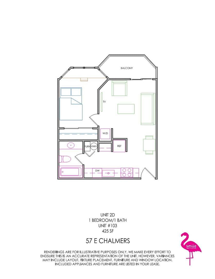 Champaign Apartment: 57 E Chalmers Street