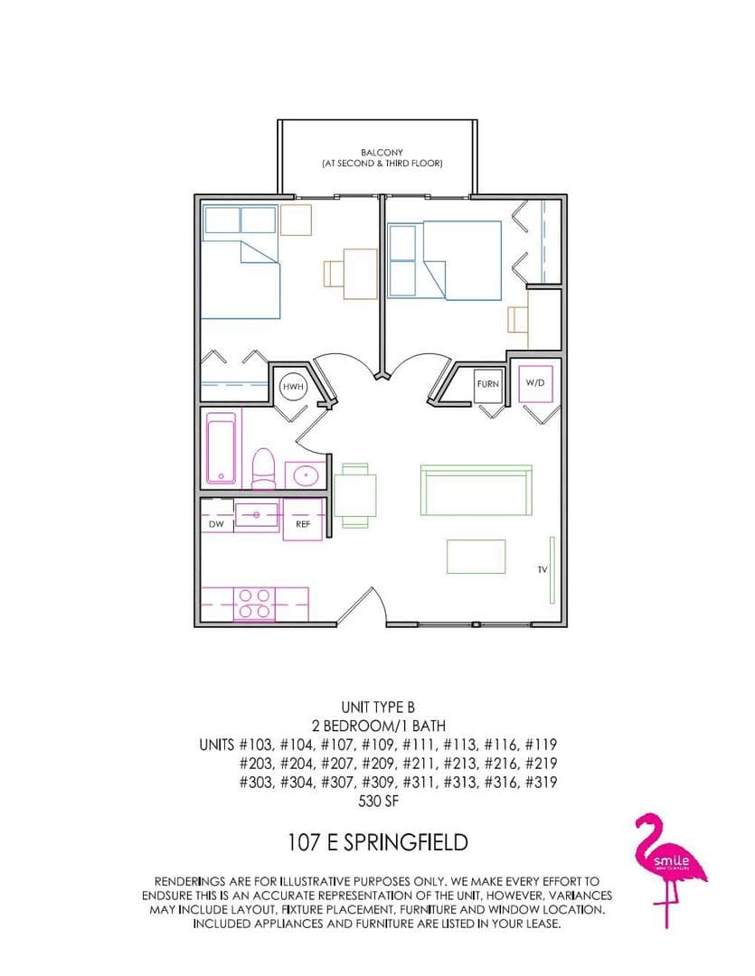Champaign Apartment: 107 E Springfield Avenue