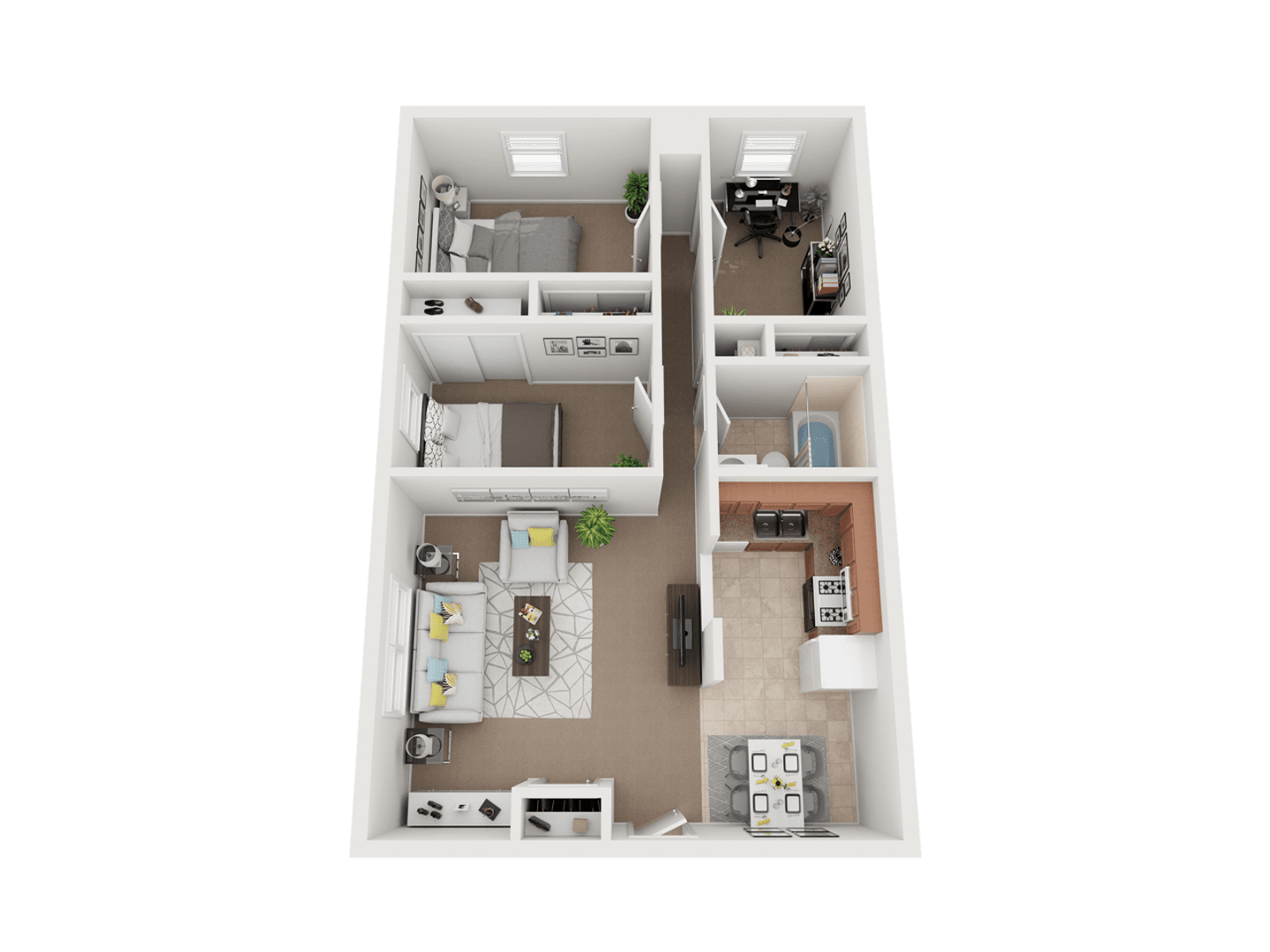 Normal Apartment: 515 Greenbriar Drive