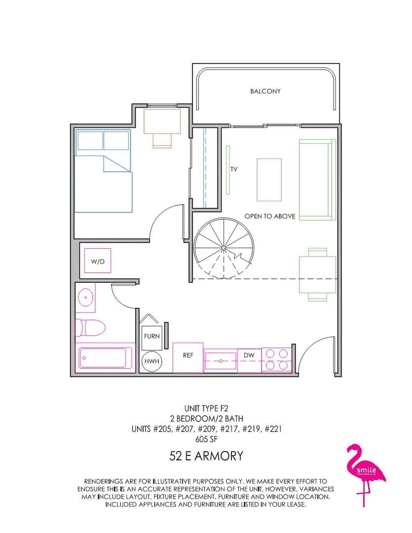 Champaign Apartment: 52 E Armory