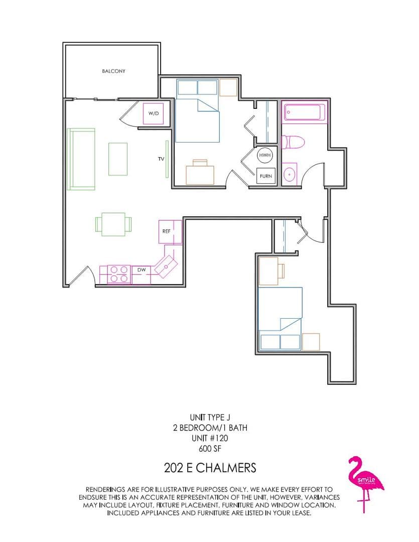 Champaign Apartment: 202 E Chalmers St