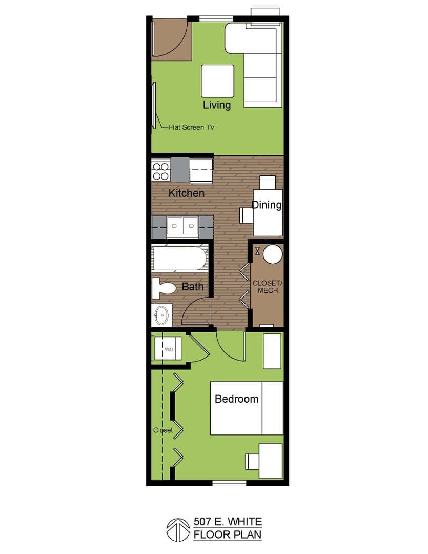 Champaign Apartment: 507 E White