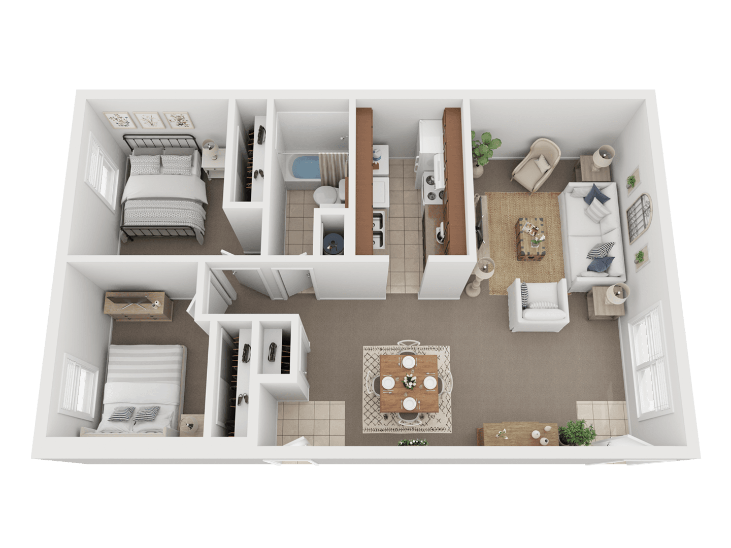 Decatur Apartment: 300 W Mound