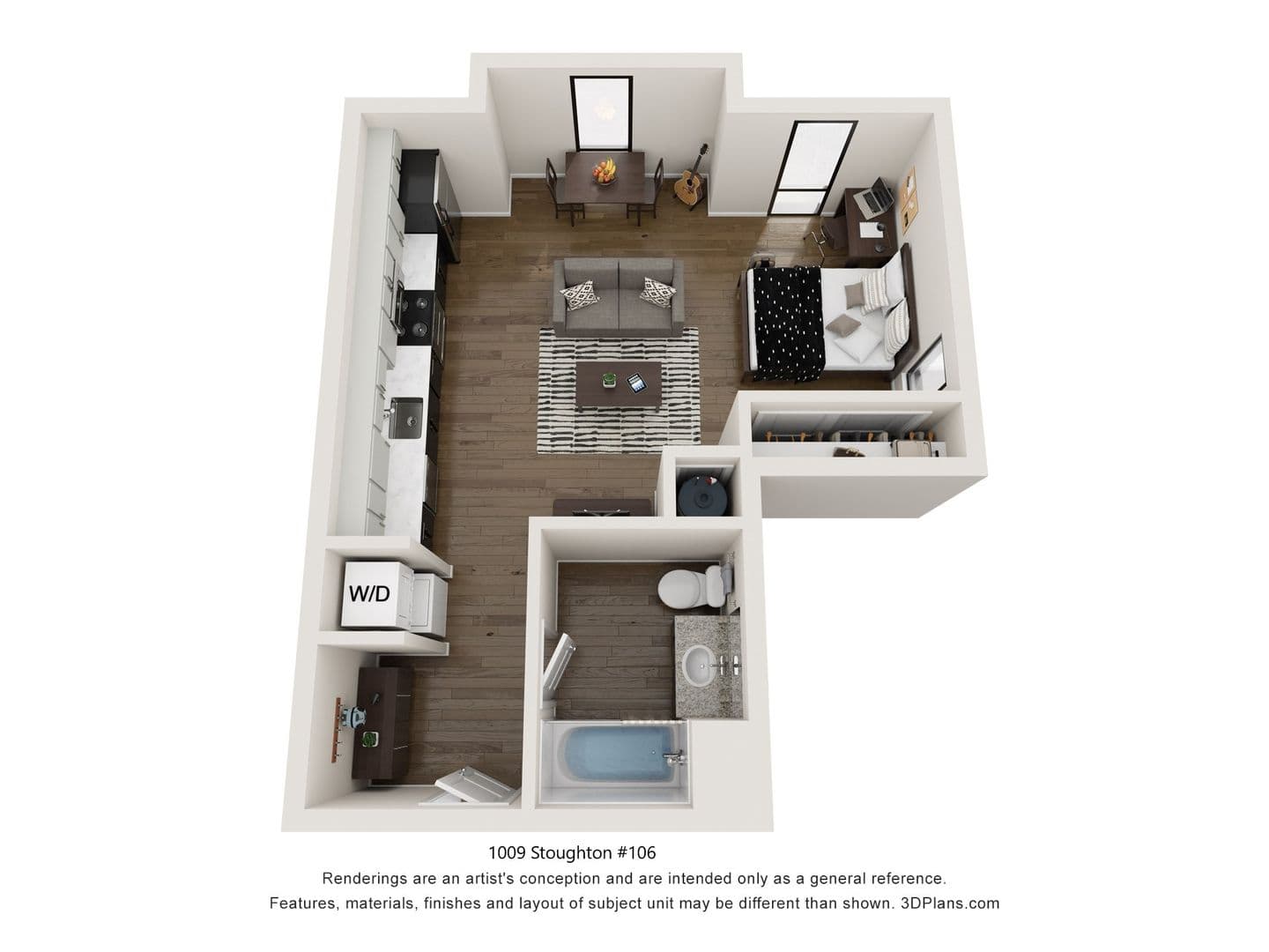 Urbana Apartment: 1009 W Stoughton