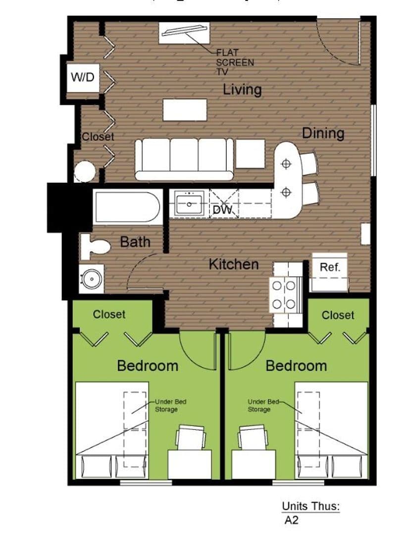 Urbana Apartment: 1001 W Clark
