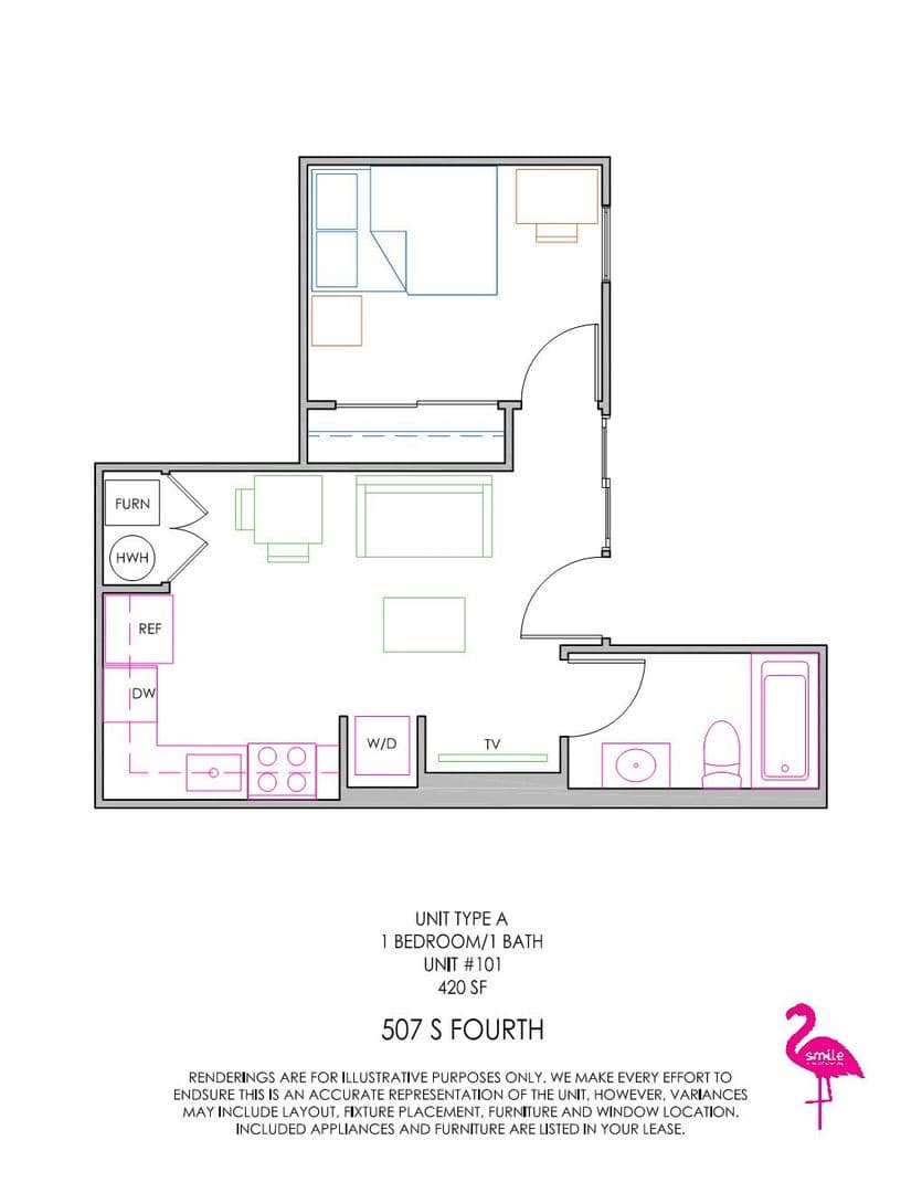 Champaign Apartment: 507 S Fourth