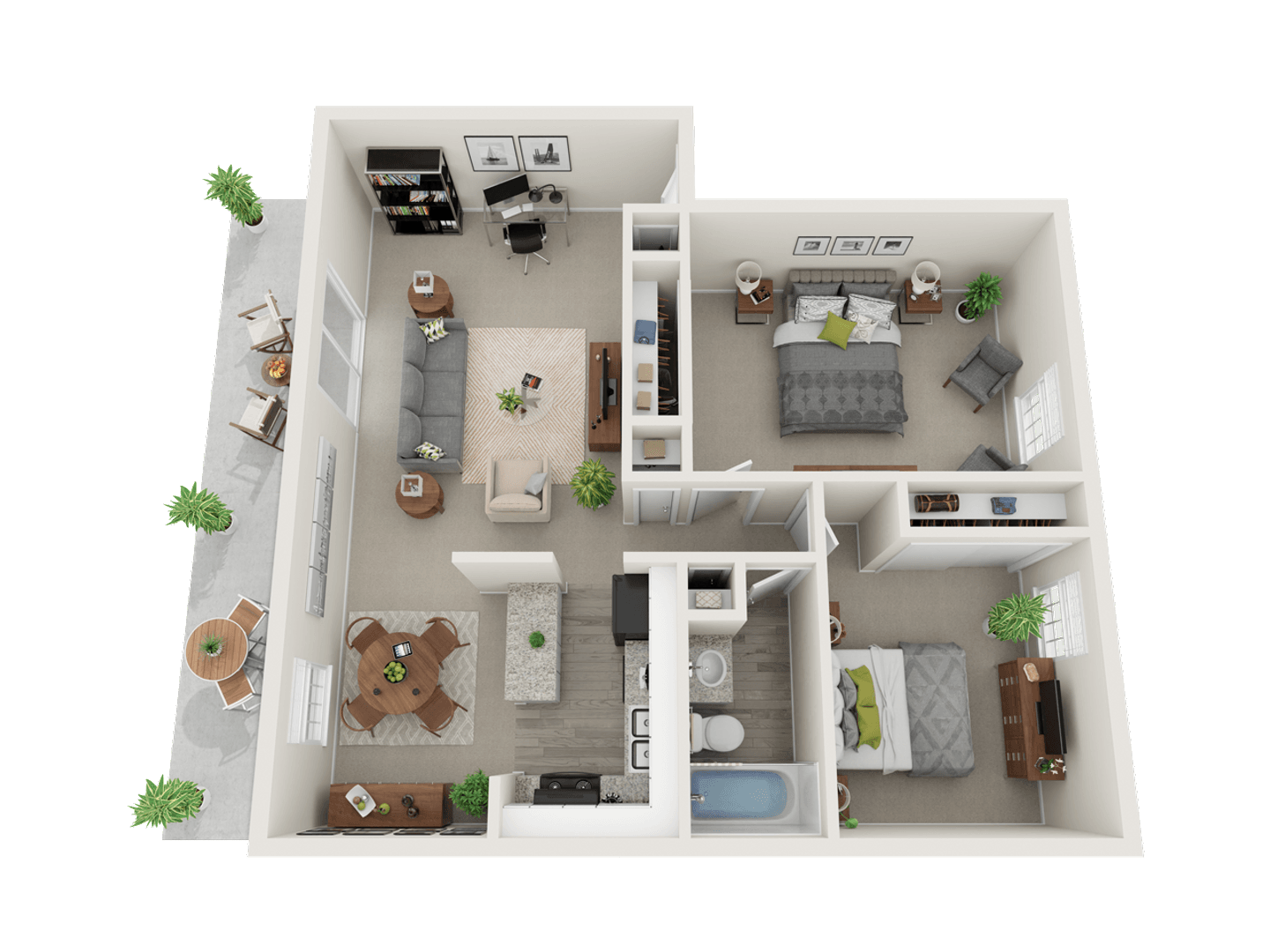 Speedway Apartment: 6010 W 25th Street