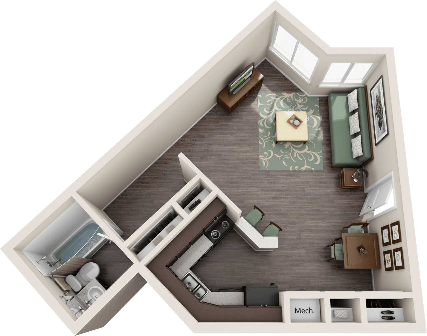 Indianapolis Apartment: 5005 Lily Lane
